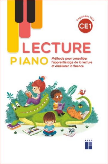 Image de Lecture Piano CE1 - Manuel élève avec piano - Programmes 2025 - Nouvelle édition