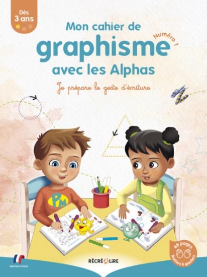 Image de CAHIER DE GRAPHISME 1 AVEC LES ALPHAS
