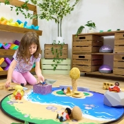 Image de Tapis Small World enregistrable – Plage et mer