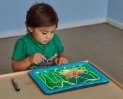 Image de 4 Tablettes lumineuses + 6 marqueurs