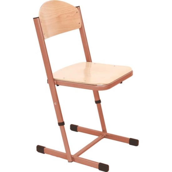 Image de Chaise en T, réglable, taille 6-7, rose saumon