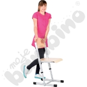 Image de Chaise en T, réglable, taille 5-6, argenté
