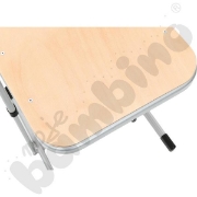 Image de Chaise en T, réglable, taille 6-7, argenté