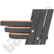 Image de Chaise en T, réglable, taille 3-4, anthracite