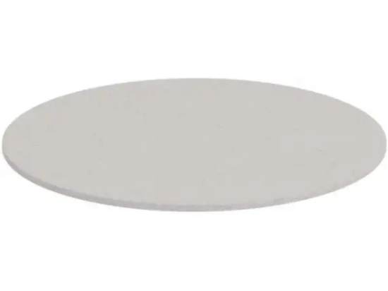 Image de Tapis acoustique rond gris Media Kids