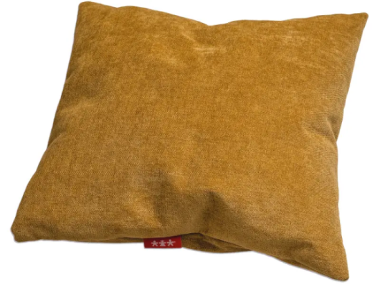 Image de Coussin jaune moutarde. Media Kids