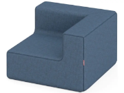 Image de Fauteuil d’angle bleu marine Media Kids