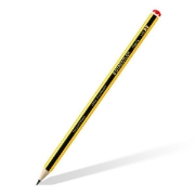 Image de Crayons noirs graphite Staedtler Noris n°2, pochette de 12