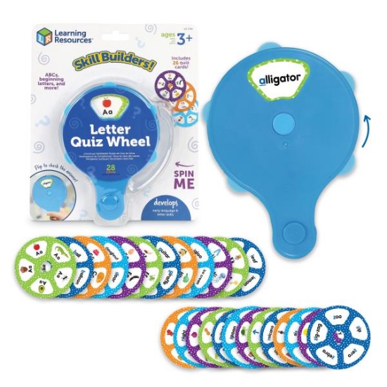 Image de Skill Builders! Letter Quiz Wheel