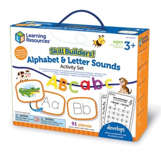 Image de Skill Builders! Alphabet & Letter Sounds Activity Set