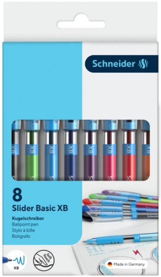 Image de Stylo à bille Basic XB, étui de 8