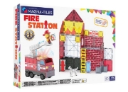 Image de Magna-Tiles Caserne de pompiers - set de 50
