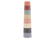 Image de Gobelets emboîtables en bioplastique - set de 8