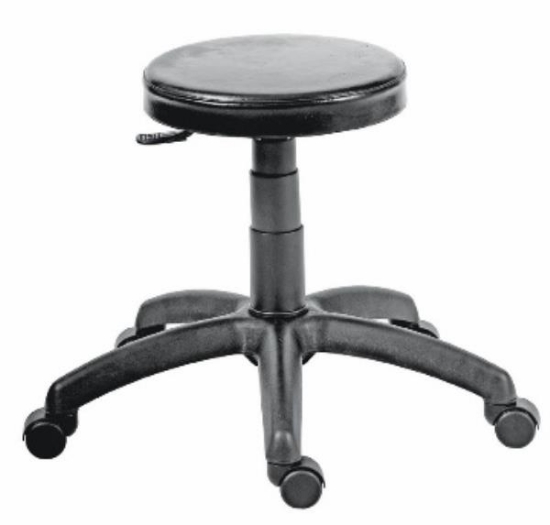 Image de Tabouret MEA 10 en polyuréthane noir