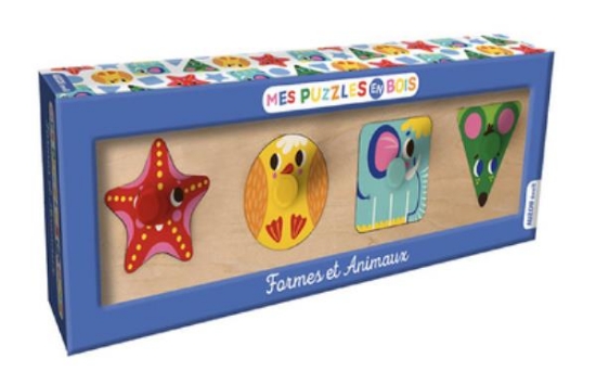Image de Formes et animaux - Mes puzzles en bois