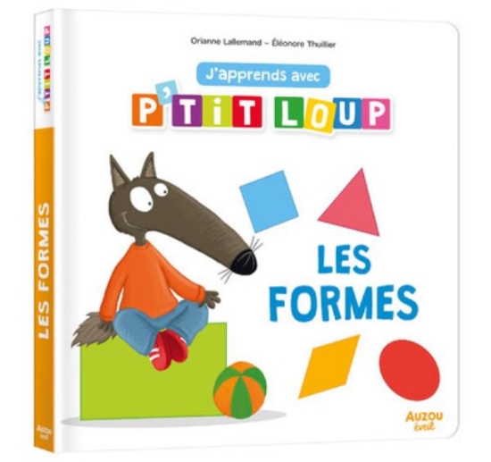 Image de J'apprends avec P'tit Loup - Les formes