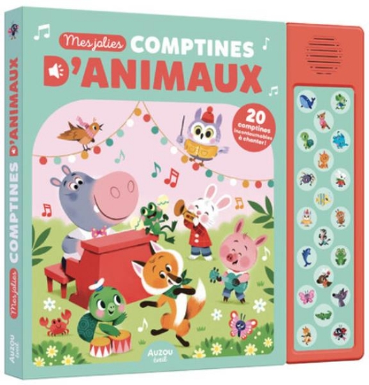 Image de Mes jolies comptines d'animaux - 20 Puces sonores
