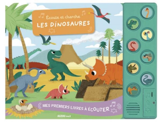Image de Mes premiers livres à écouter - Écoute et cherche les dinosaures