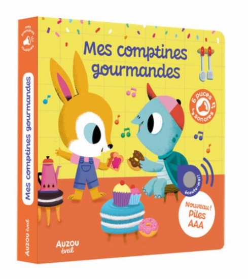 Image de Mes premiers sonores - Mes comptines gourmandes