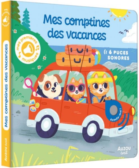 Image de Mes premiers sonores - Mes comptines des vacances