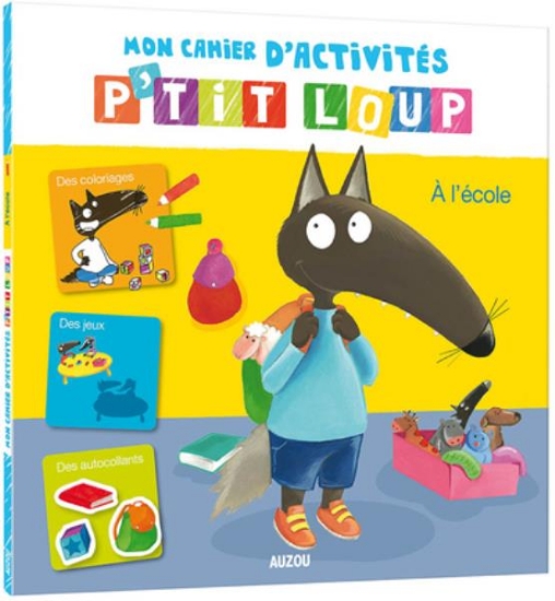 Image de Mon cahier d'activités P'tit Loup - À l'école