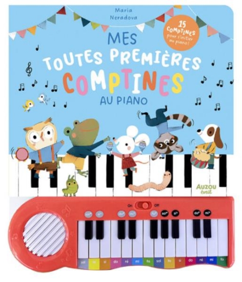 Image de Mon livre piano - Mes toutes premières comptines au piano