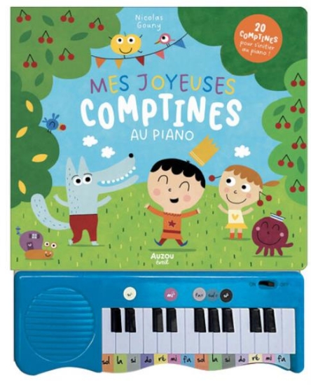Image de Mon livre piano - Mes joyeuses comptines au piano