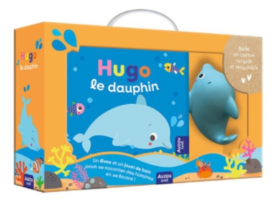 Image de Mon premier livre de bain - Hugo le dauphin (valisette carton)