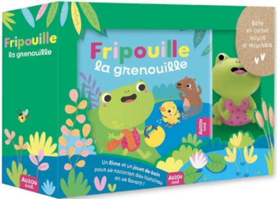 Image de Mon premier livre de bain - Fripouille la grenouille (valisette carton)