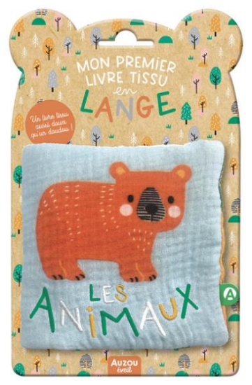 Image de Mon premier livre tissu en lange - Les animaux
