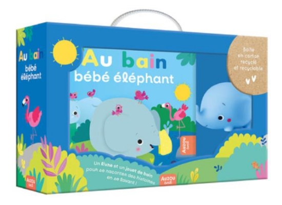 Image de Mon premier livre de bain - Au bain bébé éléphant!