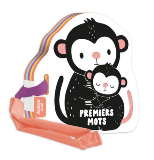 Image de Mon premier livre poussette noir et blanc - Premiers mots