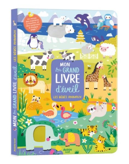 Image de Mon très grand livre d'éveil - Les bébés animaux
