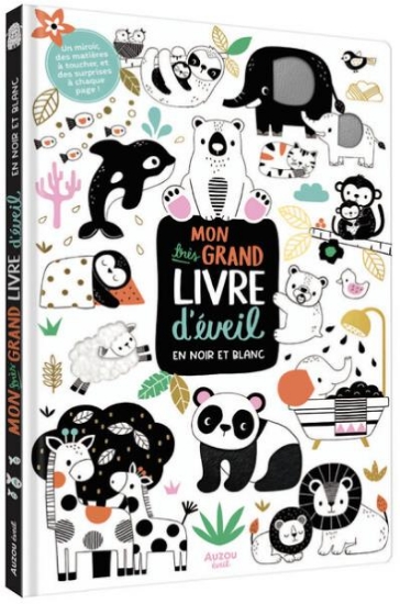 Image de Mon très grand livre d'éveil en noir et blanc