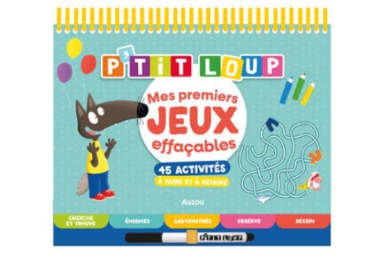 Image de P'tit Loup - Mes premiers jeux effaçables