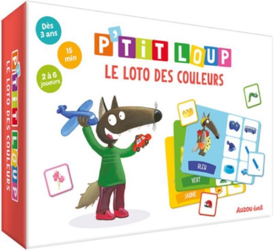 Image de P'tit Loup - Le loto des couleurs