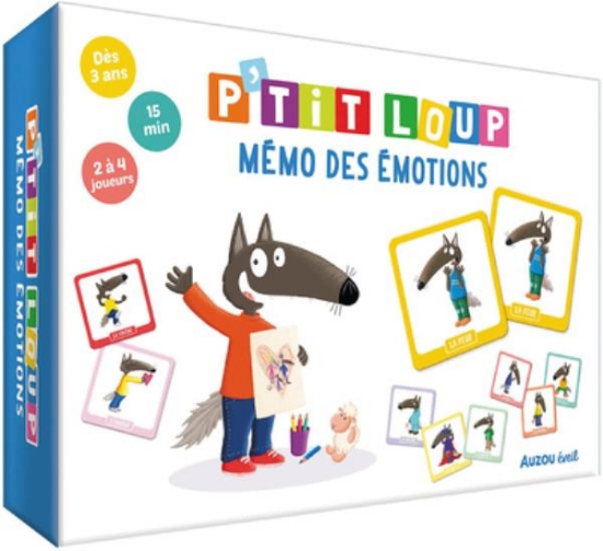 Image de P'tit Loup - Mon mémo des émotions