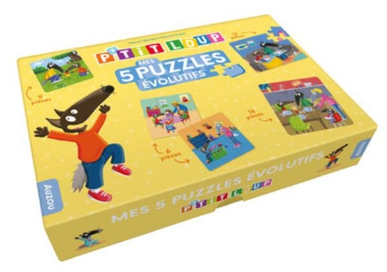 Image de P'tit Loup - Mes 5 puzzles évolutifs