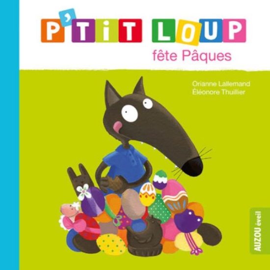 Image de P'tit Loup fête Pâques