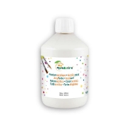 Image de Peinture acrylique mate Rainbow 500 ml blanc
