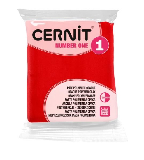 Image de Pâte Cernit rouge