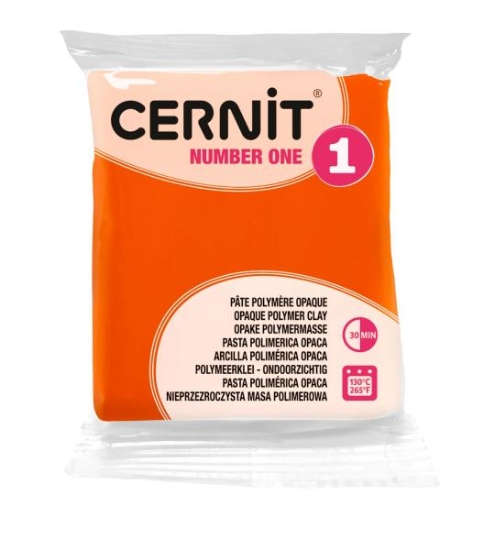 Image de Pâte Cernit orange