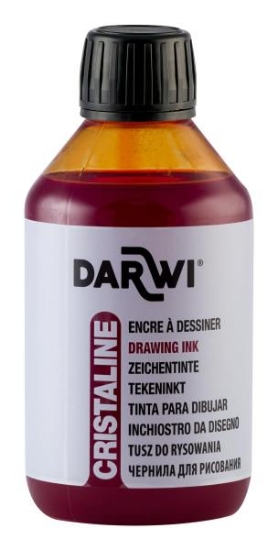 Image de Encre à dessiner "Cristaline" 250 ml orange