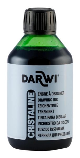 Image de Encre à dessiner "Cristaline" 250 ml vert clair