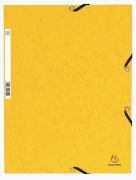 Image de Farde 3 rabats carton à élastique A4, lot de 10