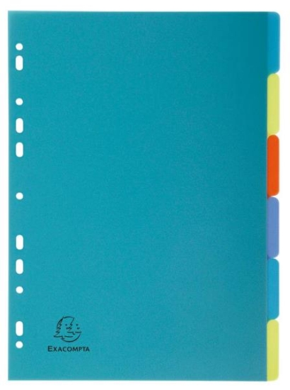 Image de Intercalaires en plastique recyclé 6 positions