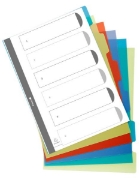 Image de Intercalaires en plastique recyclé 6 positions