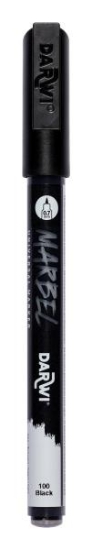 Image de MARBEL Marqueur acrylique pointe pointue 0,7MM Noir