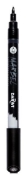 Image de MARBEL Marqueur acrylique pointe pointue 0,7MM Noir