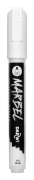 Image de MARBEL Marqueur acrylique pointe ronde médium 4MM Blanc